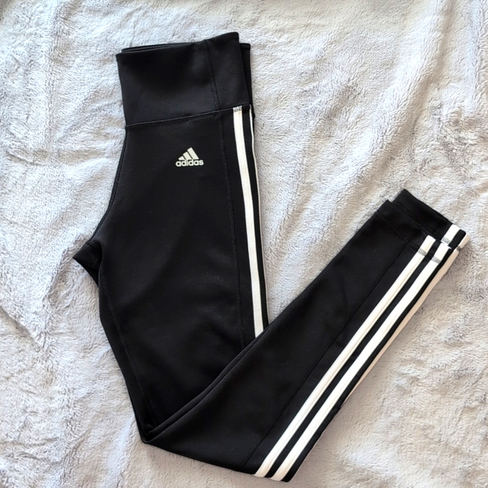 Adidas Stripe Climalite leggings